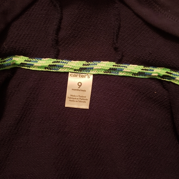 Carter's kids hoodie. - Picture 10 of 11